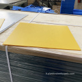 Blanche de panneau en plastique ondulé jaune 18 &quot;x24&quot; x 4 mm moulures